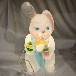 Empire Carolina Enterprises 15" Bunny Rabbit Easter Blow Mold Table Decor